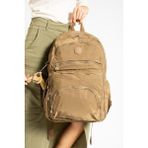 Baginn 571 Collection Lise Üniversite Sırt Çantası Seyahat Çantası Yağmur Geçirmez 43 x 30 cm - Taba