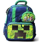 Baginn Anaokulu Sırt Çantası Ultra Lüx Erkek Çocuk Kreş Çantası 33*25 cm Ortopedik Oyun Karakter Baskılı - Lacivert