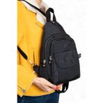 Baginn Body Bag Göğüs Çantası Klinkır Kumaş Çok Cepli Bady Bag Sırt Çantası Hafif Yağmur İtici 30*20 Cm