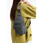 Baginn Body Bag Göğüs Çantası Paraşüt Kumaş Çok Cepli Bady Bag Sırt Çantası Hafif Yağmur Geçirmez Kumaş