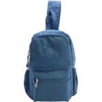 Baginn Bodybag Göğüs Çantası Çok Cepli Hafif Klinkır Kumaş Unisex Badybag Sırt Çantası - Mavi