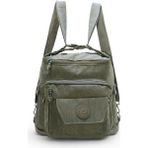 Baginn Fonksiyonel Kullanım Kadın Sırt ve Omuz Çantası Çapraz Askılı Bayan Çanta 30*30 cm - 30 x 30 cm - Bej