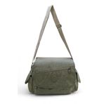 Baginn Kadın Postacı Omuz Okul Çantası Klinkır Çapraz Askılı Çok Cepli Su Itici Hafif Kumaş 30*25 cm - Bej