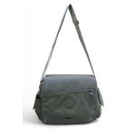 Baginn Kadın Postacı Omuz Okul Çantası Klinkır Çapraz Askılı Çok Cepli Su Itici Hafif Kumaş 30*25 cm - Gri