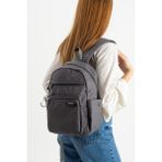 Baginn Kadın Sırt Çantası Ultra Hafif Paraşüt Kumaş Su Itici Kumaş Günlük Sırt Çantası 28*25 cm - 28 x 25 cm - Gri
