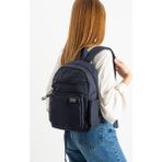 Baginn Kadın Sırt Çantası Ultra Hafif Paraşüt Kumaş Su Itici Kumaş Günlük Sırt Çantası 28*25 cm - 28 x 25 cm - Lacivert