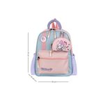 Baginn Kız Çocuk Anaokulu Sırt Çantası Melodi-Labubu Kreş Çantası 33*25 Cm Ortopedik Su İtici Kumaş