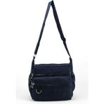 Baginn Klinkır Bayan Postacı Çanta Çok Cepli Yağmur Geçirmez Kadın Çanta Çapraz Askılı Omuz 25*20 cm - 25 x 20 cm - Siyah