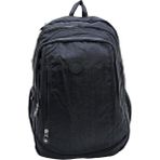 Baginn Klinkır Bayan Sırt Çantası Büyük Boy Yağmur Geçirmez Hafif Kumaş Çok Cepli Kadın Okul Sırt Çantası 45 Cm (Siyah)