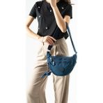 Baginn Klinkır Hafif Yağmur Geçirmez Kadın Postacı Çanta Çok Cepli 25*18 cm Omuz Çantası 571 Collection - 25 x 18 cm - Lacivert
