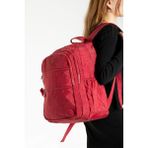 Baginn Okul Sırt Çantası Klinkır Kumaş Hafif Çok Cepli 571 Collection 45*30 cm - Bordo