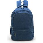 Baginn Ortaokul Lise Üniversite Okul Sırt Çantası Unisex 40*30 Cm (Mavi)