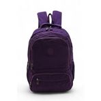 Baginn Ortaokul Lise Üniversite Okul Sırt Çantası Unisex 40*30 Cm (Mor)