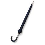 Baginn Protokol Baston Şemsiye 16 Fiber Telli Siyah Renk 115 Cm Çap Kapalı Boyut 95 Cm Kılıfsız