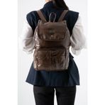 Baginn Y.Suni Deri Kadın Sırt Çantası Vegan Deri Bayan Sırt Çantası 30*20 Cm Yumuşak Doku Çok Cepli