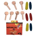 Bağlama Burgusu Tam Takım + 6 Adet Tezene+ Tel 018