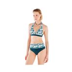 Bağlama Detaylı Kruvaze Bikini Üst