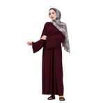 Bağlamalı Maria Elbise-Bordo
