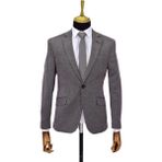 Baglan Erkek Bordo Tek Spor Ceket Çift Yırtmaçlı BGL-ST03973 - 50