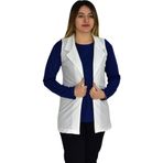 Baglan Kadın Krem Renği Krep Yelek RY-16720