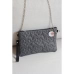 BAGLOVİS Motif Nakışlı Portföy Çanta İp Askılı Abiye Clutch En30 Boy19