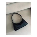 bag&more Kadın Siyah Rugan Omuz Çantası Kol çantası