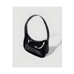 bag&more Siyah Rugan Baget El Çantası ve Omuz Çantası