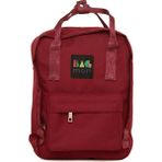 Bagmori Bordo Kare Askı Ayarlı Mini Sırt Çantası - En:22 Cm Boy:30 Cm Genislik:9 Cm