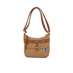 Bagmori Camel Deri Garnili Mini Salaş Çanta