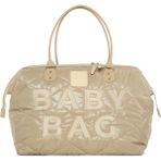 Bagmori M000006904 Vizon Baby Bag Nakışlı Puf Şişme Anne Bebek Bakım Çantası