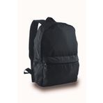 Bagorama HUMA Siyah Paraşüt Kumaş Laptop ve Unisex Okul Günlük Sırt Çantası