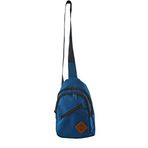 Bagorama Mavi Bodybag Çapraz Askılı Unisex Göğüs ve Sırt Çantası
