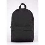 Bagorama Siyah Kumaş Günlük Basic Unisex Sırt Çantası