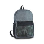 Bagorama SOLD Siyah Kamuflaj Desen Okul ve Günlük Laptop Unisex Sırt Çantası