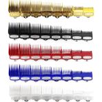 BAGS-RED-10PCS 8 Adet Limit Tarak Wahl Elektrikli Kesme Makinesi Evrensel Berber Dükkanı Pro Kesme Kılavuzu Toka Konumlandırma Tarağı Clipper Guard Y1001 (Yurt Dışından)