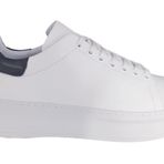 Bags Shoes 3251 Beyaz Footcap Erkek Deri Yüksek Taban Sneaker Ayakkabı