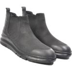 Bags Shoes Bulldozer 220004 Siyah Nubuk Erkek Bot