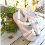 Bags Shoes Bulldozer 231526 Beyaz Kadın Günlük Sandalet
