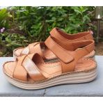 Bags Shoes Bulldozer 231567-2 Kadın Hakiki Deri Anatomik Comfort Taban Günlük Sandalet
