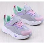 Bags Shoes Cool Evo-Ptk 26/30 Çocuk Cırtlı Sneaker Spor Ayakkabı - Gri
