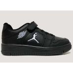 Bags Shoes Cool Haykat Kısa-Flt 31/36 Unisex Çocuk Cırtlı Sneaker Spor Ayakkabı - Siyah - Siyah