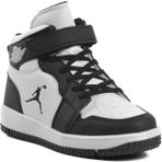 Bags Shoes Cool Haykat Uzun-Flt 31/36 Çocuk Unisex Sneaker Spor Ayakkabı - Siyah - Beyaz