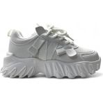 Bags Shoes Cool Verom Flt Çocuk Bağcıklı Ve Cırtlı Yüksek Taban Sneaker Spor Ayakkabı - Beyaz