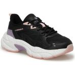 Bags Shoes Lumberjack Fanto Kadın Yüksek Taban Sneaker Spor Ayakkabı - Siyah - Pembe