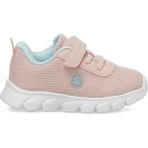 Bags Shoes Lumberjack First Bebe 21/25 Çocuk Ilk Adım Cırtlı Ultra Hafif Sneaker Spor Ayakkabı - Pudra