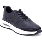 Bags Shoes Marcomen 19027 Deri Taban Siyah Erkek Günlük Ayakkabı
