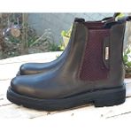 Bags Shoes Pierre Cardin Pce-13623 Erkek Hakiki Deri Kalın Tabanlı Chelsea Bot - Kahverengi