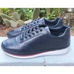 Bags Shoes PRX18012 Lacivert Erkek Hakiki Deri Günlük Casual Ayakkabı