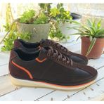 Bags Shoes PRX18019 Kahverengi Erkek Deri Casual Günlük Ayakkabı