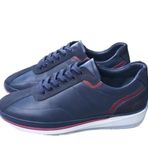 Bags Shoes PRX18019 Lacivert Erkek Deri Casual Günlük Ayakkabı